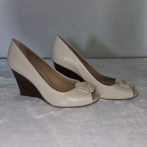 Tory Burch open toe wedges